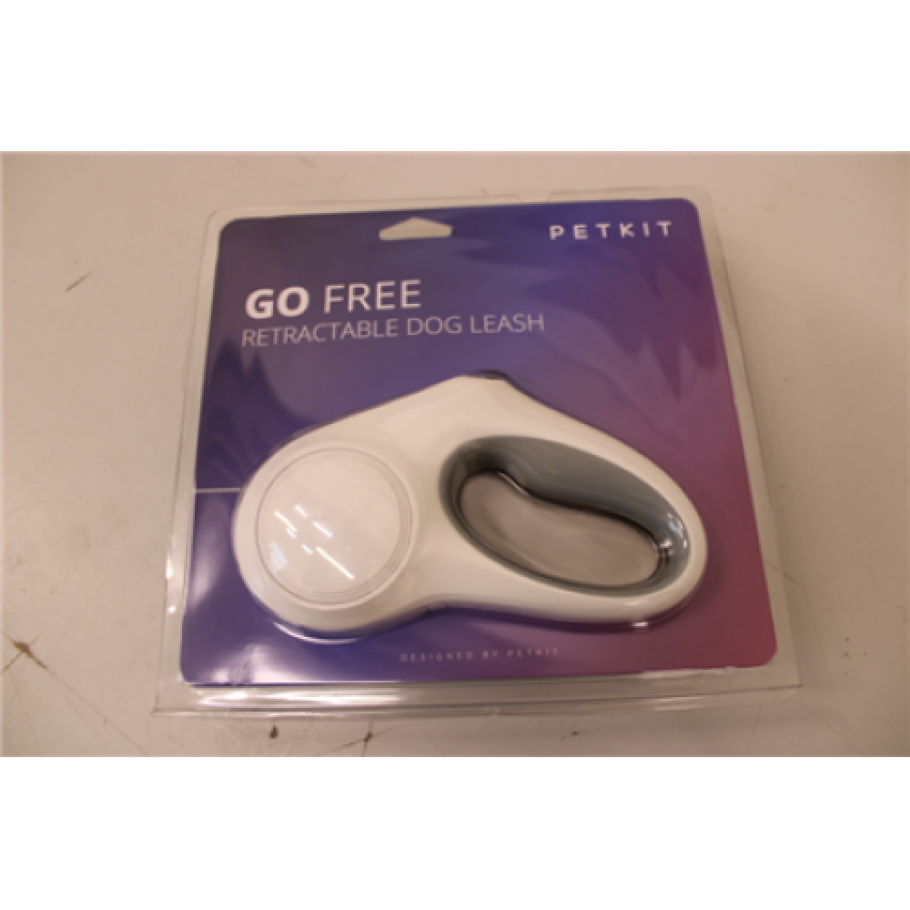SALE OUT. P2104 GO Free , Pet Leash , White , DEMO