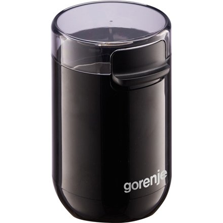 Gorenje , Coffee Grinder , SMK150SB , 150 W , Coffee beans capacity 45 g , Lid safety switch , Black