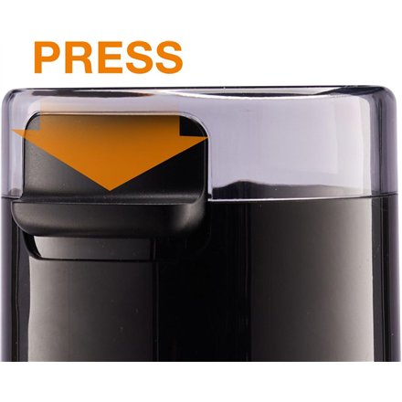 Gorenje , Coffee Grinder , SMK150SB , 150 W , Coffee beans capacity 45 g , Lid safety switch , Black