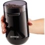 Gorenje , Coffee Grinder , SMK150SB , 150 W , Coffee beans capacity 45 g , Lid safety switch , Black