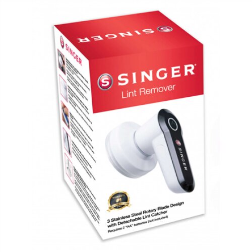 Singer , Lint Remover , 22001500206 , AA batteries , White