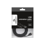 USB 2.0 extension cable A plug/A socket 15ft cable , Length: 4.5 m , Gembird