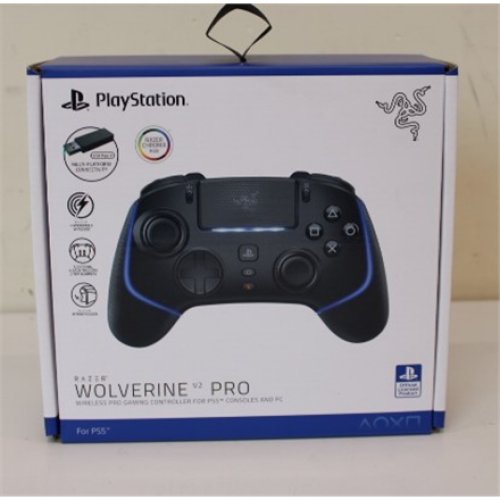 SALE OUT. Razer Wolverine V2 Pro Gaming Controller for Playstation, Wired, Black, USED AS DEMO , Razer , Gaming Controller for Playstation , Wolverine V2 Pro , USED AS DEMO , Black