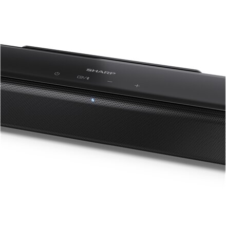 Sharp 2.0 Soundbar , HT-SB145 , 150 W , Bluetooth , Wireless connection , Black