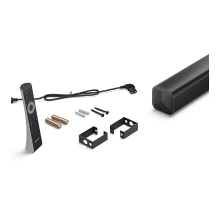 Sharp 2.0 Soundbar , HT-SB145 , 150 W , Bluetooth , Wireless connection , Black