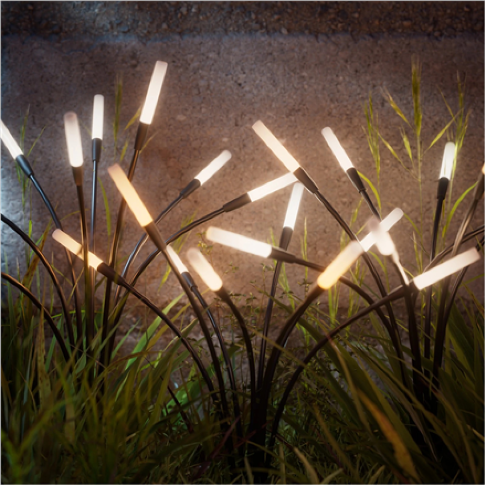 Nanoleaf Solar Garden Lights, 2 Sets , Warm and Cool Whites