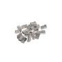 Lanberg , RJ45 CAT.6 FTP Plug 8P8C PASS Through Type, 100 pcs , PLS-6000EZ , Transparent