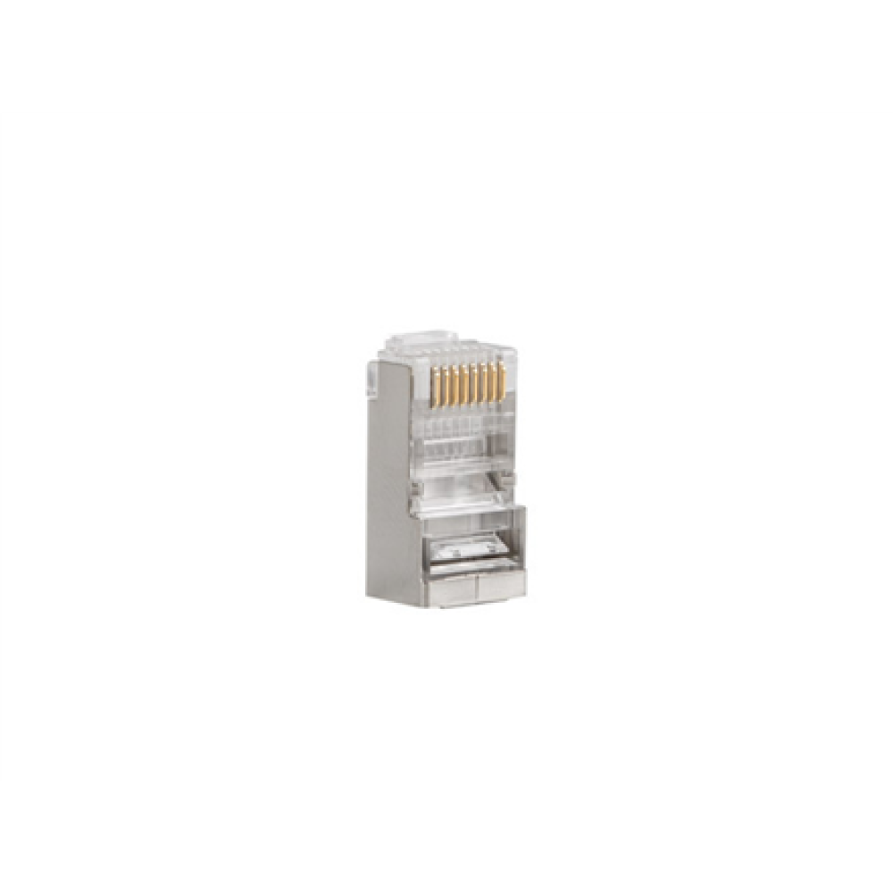 Lanberg , RJ45 CAT.6 FTP Plug 8P8C PASS Through Type, 100 pcs , PLS-6000EZ , Transparent