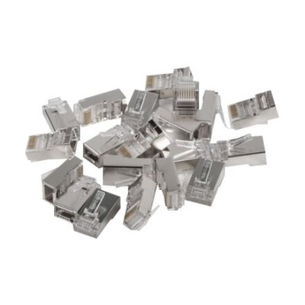 Lanberg , RJ45 CAT.6 FTP Plug 8P8C PASS Through Type, 100 pcs , PLS-6000EZ , Transparent