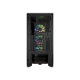 Corsair , Tempered Glass Mid-Tower ATX Case , iCUE 4000X RGB , Side window , Mid-Tower , Black , Power supply included No , ATX