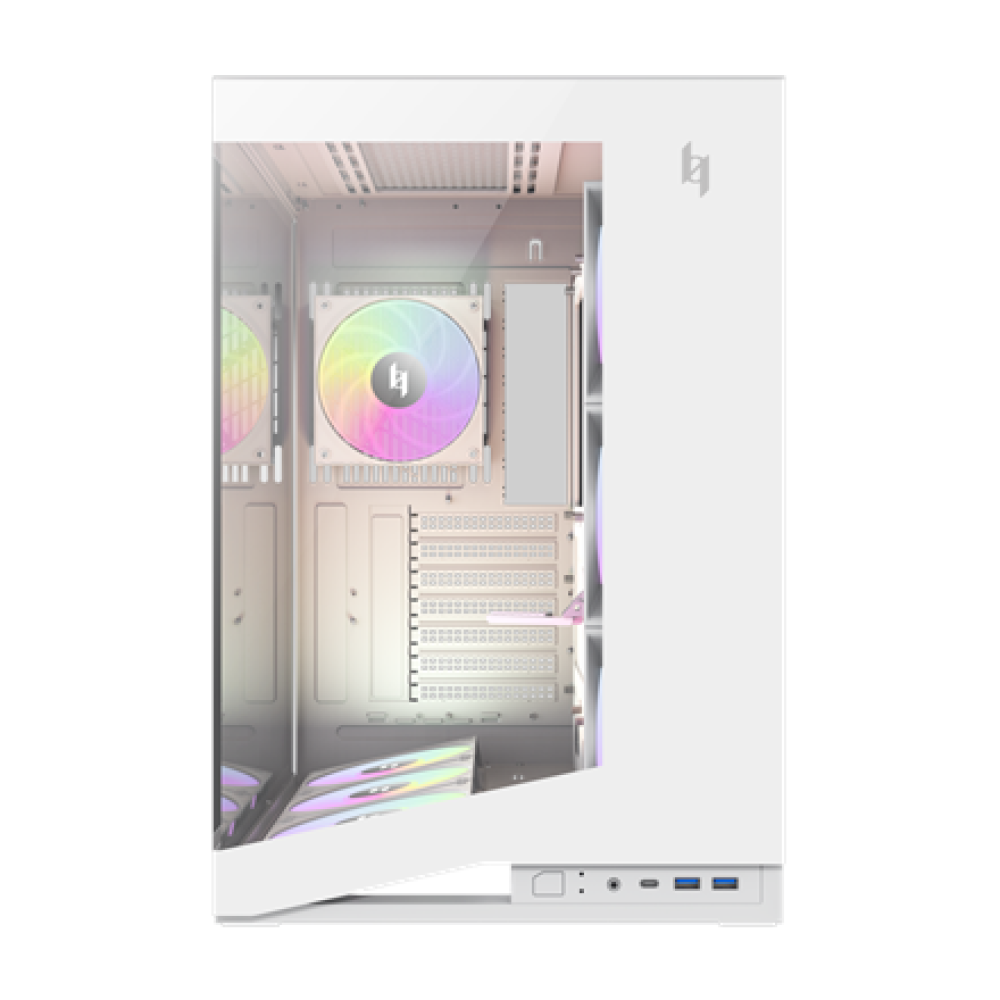 Gamemax Case , NEX C56 WH , ATX