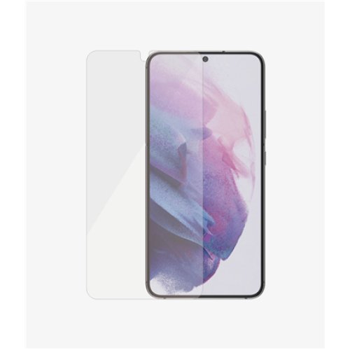 PanzerGlass , Samsung , Galaxy S22 , Tempered glass , Transparent , Case friendly. Compatible with ultrasonic fingerprint sensor. 100 % touch sensitivity. Antibacterial (ISO 22196 certified & JIS 22810 approved) , Screen Protector