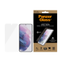 PanzerGlass , Samsung , Galaxy S22 , Tempered glass , Transparent , Case friendly. Compatible with ultrasonic fingerprint sensor. 100 % touch sensitivity. Antibacterial (ISO 22196 certified & JIS 22810 approved) , Screen Protector