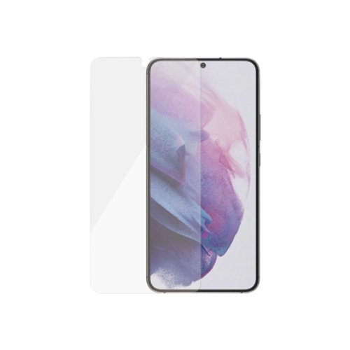 PanzerGlass , Samsung , Galaxy S22 , Tempered glass , Transparent , Case friendly. Compatible with ultrasonic fingerprint sensor. 100 % touch sensitivity. Antibacterial (ISO 22196 certified & JIS 22810 approved) , Screen Protector