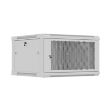 Lanberg Wall mounted installation cabinet 19 9U 600X600 , WF01-6606-23S , Grey