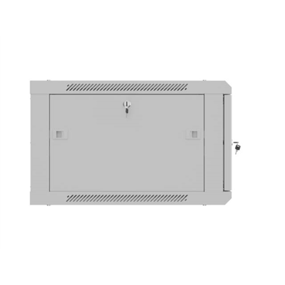 Lanberg Wall mounted installation cabinet 19 9U 600X600 , WF01-6606-23S , Grey