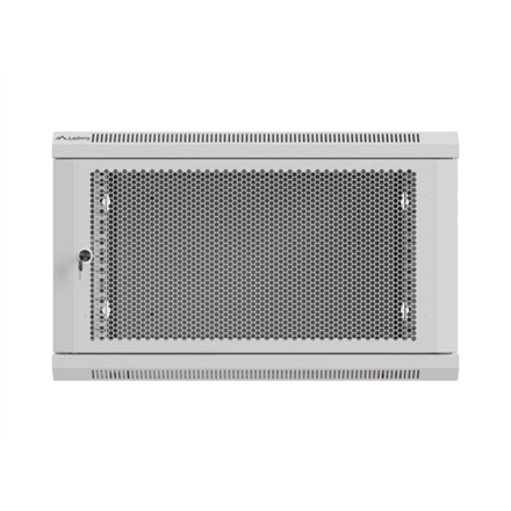 Lanberg Wall mounted installation cabinet 19 9U 600X600 , WF01-6606-23S , Grey
