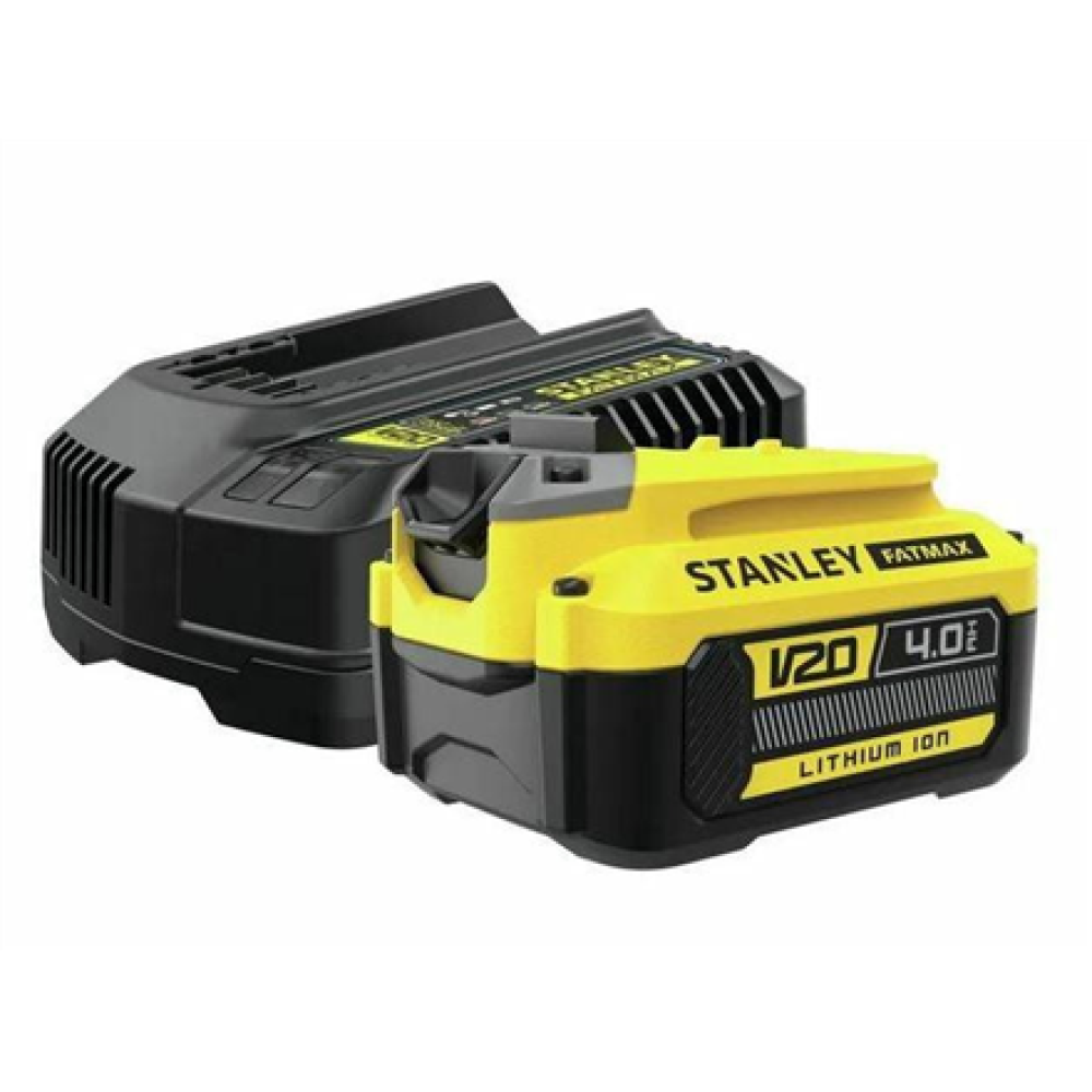 Stanley , SFMCB14M1-QW , 18V V20 Battery Starter Kit - 1 x 4Ah