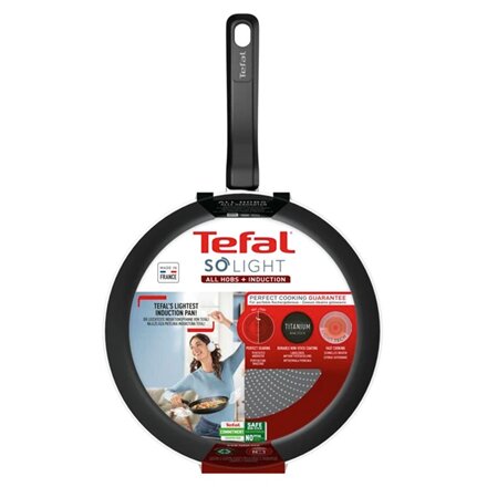 TEFAL , H0560342 SoLight , Frying , Diameter 22 cm , Suitable for induction hob , Fixed handle , Gray