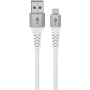 Goobay Lightning USB-A Supersoft Textile Cable with Metal Plugs , 74512