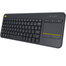 Logitech , K400 Plus , Keyboard with Trackpad , Wireless , NL , Black , USB port , 380 g