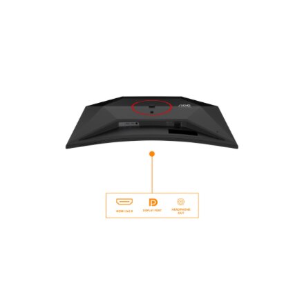 AOC , C32G4Z , 32 , VA , FHD , 16:9 , 240 Hz , 0.3 ms , 1920 x 1080 pixels , 300 cd/m² , HDMI ports quantity 1 , Black