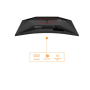 AOC C32G4Z , 32 , VA , FHD , 16:9 , 240 Hz , 0.3 ms , 1920 x 1080 pixels , 300 cd/m² , HDMI ports quantity 1 , Black
