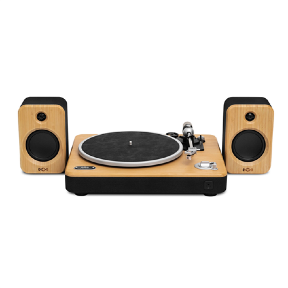 Marley Turntable With Speakers , Stir It Up Wireless 2+ , Bluetooth In/Out