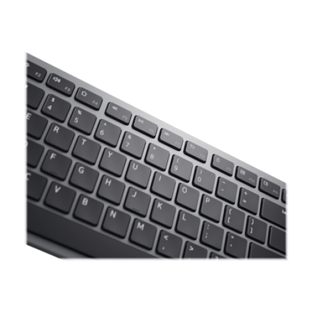 Dell , Premier Multi-Device Keyboard and Mouse , KM7321W , Keyboard and Mouse Set , Wireless , Batteries included , Russian , Titan grey , Wireless connection