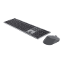 Dell , Premier Multi-Device Keyboard and Mouse , KM7321W , Keyboard and Mouse Set , Wireless , Batteries included , Russian , Titan grey , Wireless connection