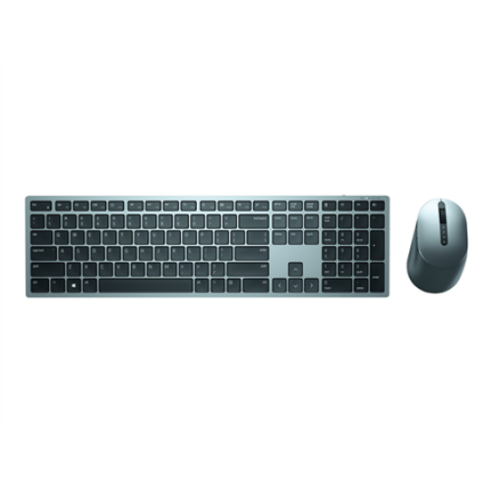 Dell , Premier Multi-Device Keyboard and Mouse , KM7321W , Keyboard and Mouse Set , Wireless , Batteries included , Russian , Titan grey , Wireless connection