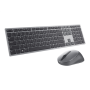 Dell , Premier Multi-Device Keyboard and Mouse , KM7321W , Keyboard and Mouse Set , Wireless , Batteries included , RU , Titan grey , Wireless connection