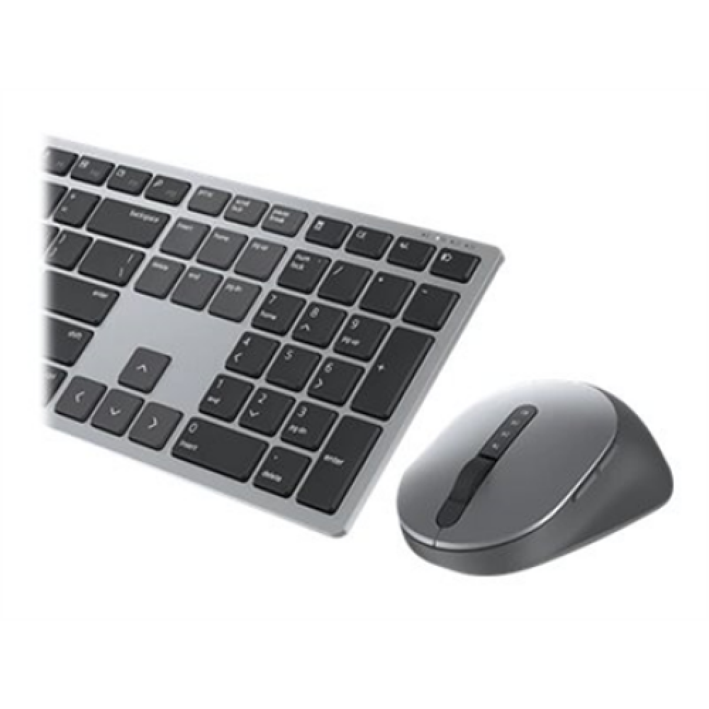 Dell , Premier Multi-Device Keyboard and Mouse , KM7321W , Keyboard and Mouse Set , Wireless , Batteries included , Wireless connection , Russian , Titan grey