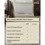 Mill Invisible Smart WiFi Heater , PA1300WIFI4 , Panel Heater , 1300 W , Suitable for rooms up to 15-19 m² , White , IPX4