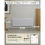 Mill Invisible Smart WiFi Heater , PA1300WIFI4 , Panel Heater , 1300 W , Suitable for rooms up to 15-19 m² , White , IPX4