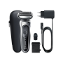 Braun , Shaver , 71-S1000s , Operating time (max) 50 min , Wet & Dry , Silver/Black