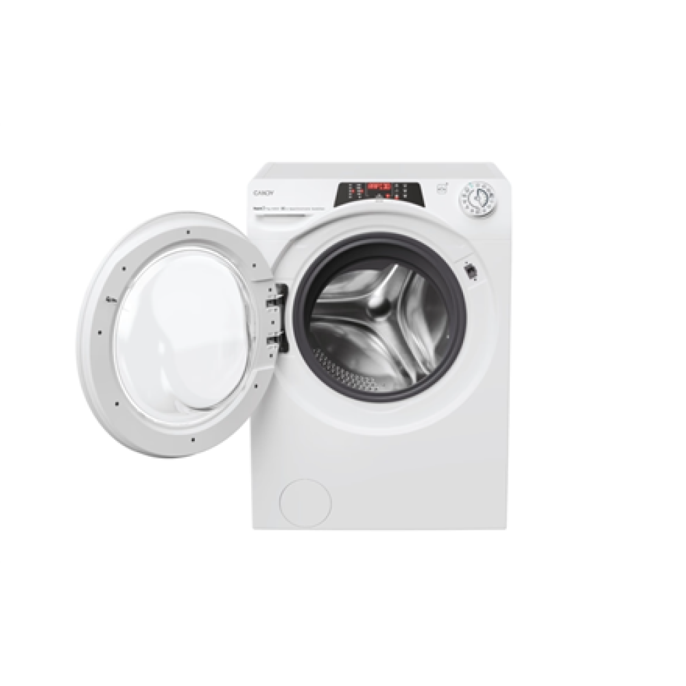 Candy Washing Machine , RO 496DWM7/1-S , Energy efficiency class A , Front loading , Washing capacity 9 kg , 1400 RPM , Depth 53 cm , Width 60 cm , Display , TFT , Steam function , Wi-Fi
