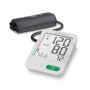 Medisana , Voice Blood Pressure Monitor , BU 586 , Memory function , Number of users 2 user(s) , Memory capacity 120 memory slots , White , 4 , Voice output in national language selectable: DE, GB, NL, FR, IT, TR. Blood pressure classification – classific
