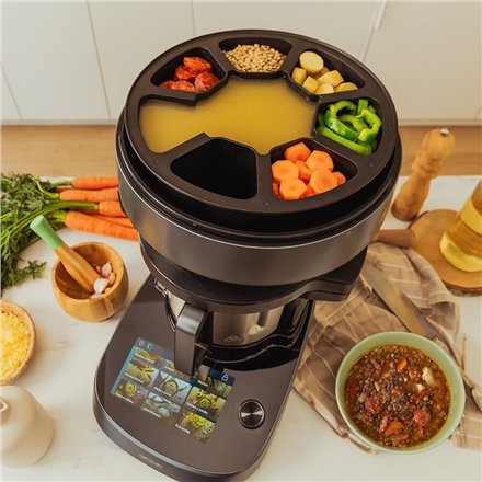Cecotec Mambo CooKing Victory , Multifunctional Robot , 1700 W , Number of speeds 19 , Bowl capacity 4.5 L , Black/Grey