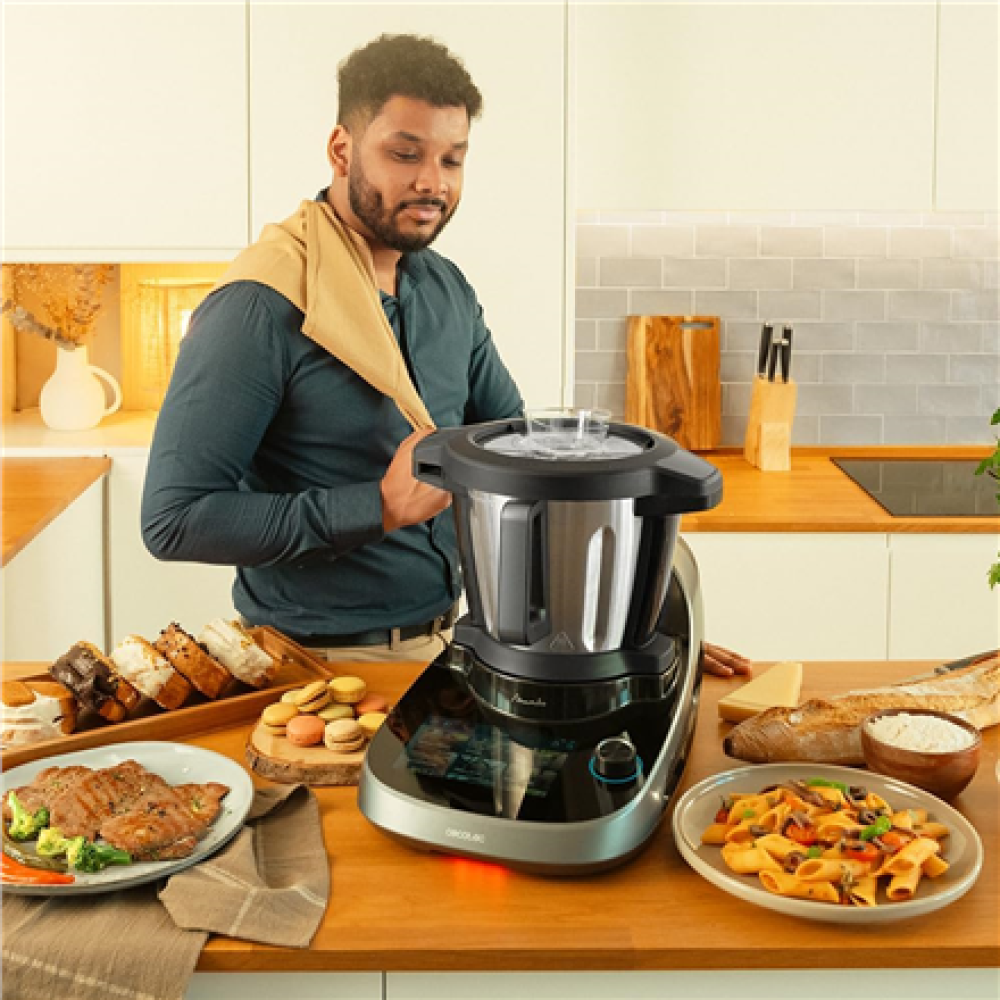 Cecotec Mambo CooKing Victory , Multifunctional Robot , 1700 W , Number of speeds 19 , Bowl capacity 4.5 L , Black/Grey