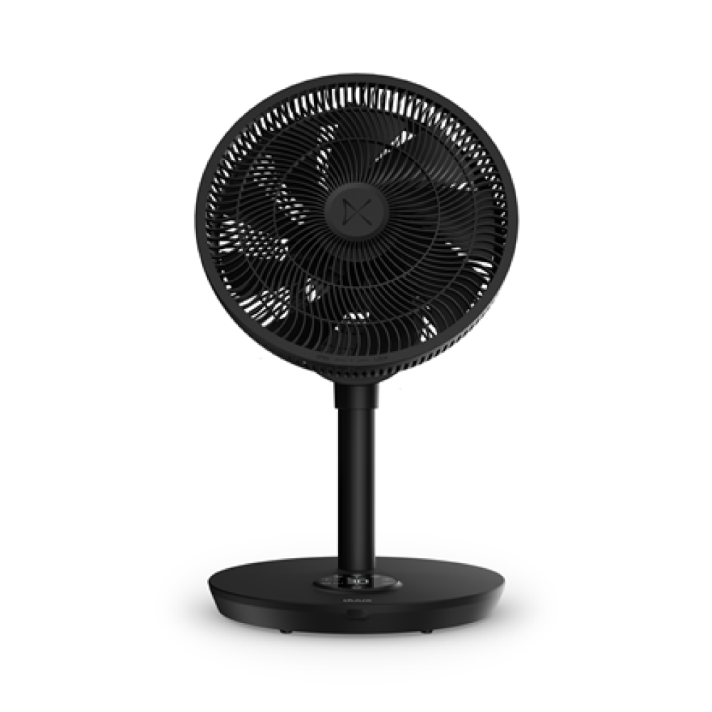 Duux Fan , Whisper Flex 2 , Stand Fan , Black , Diameter 34 cm , Number of speeds 30 , Oscillation , 2-21.5 W , Remote control
