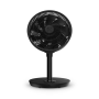 Duux Fan , Whisper Flex 2 , Stand Fan , Black , Diameter 34 cm , Number of speeds 30 , Oscillation , 2-21.5 W , Remote control
