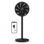 Duux Fan , Whisper Flex 2 , Stand Fan , Black , Diameter 34 cm , Number of speeds 30 , Oscillation , 2-21.5 W , Remote control