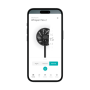 Duux Fan , Whisper Flex 2 , Stand Fan , Black , Diameter 34 cm , Number of speeds 30 , Oscillation , 2-21.5 W , Remote control