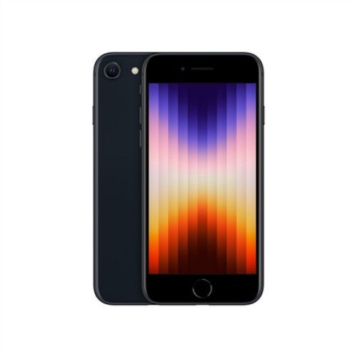 Apple iPhone SE 3rd Gen Midnight, 4.7 , Retina HD, 1334 x 750 pixels, Apple, A15 Bionic, Internal RAM 4 GB, 256 GB, Single SIM, Nano-SIM, 5G, Main camera 12 MP, Secondary camera 7 MP, iOS, 15.4, 2018 mAh