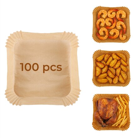 Adler Paper Liners for Air Fryer , AD 6732 , 100 , Dimensions (W x L) 20 x 20 x 4.5 cm