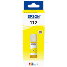 Epson 112 EcoTank Pigment , C13T06C44A , Ink Bottle , Yellow