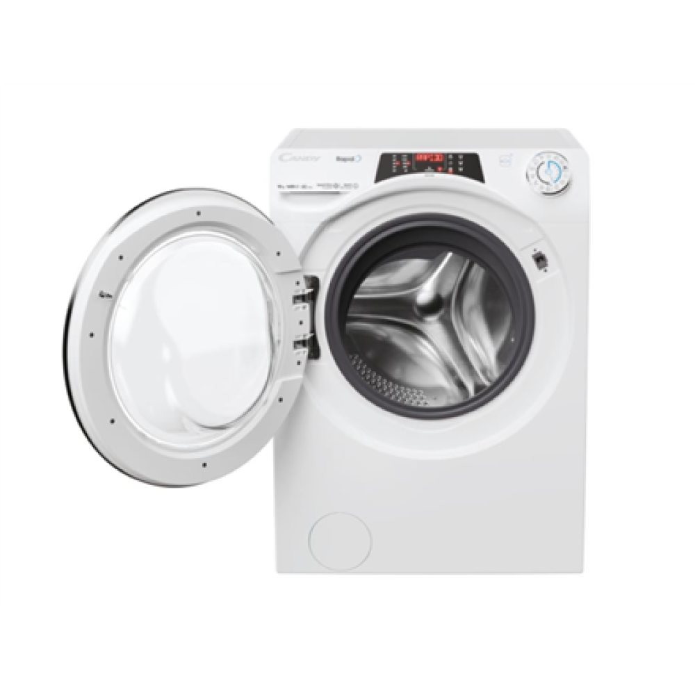 Candy , Washing Machine , RO 6106DWMC7/1-S , Energy efficiency class A , Front loading , Washing capacity 10 kg , 1600 RPM , Depth 58 cm , Width 60 cm , Display , TFT , Steam function , Wi-Fi