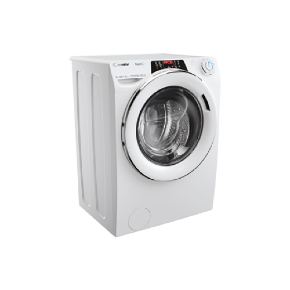 Candy , Washing Machine , RO 6106DWMC7/1-S , Energy efficiency class A , Front loading , Washing capacity 10 kg , 1600 RPM , Depth 58 cm , Width 60 cm , Display , TFT , Steam function , Wi-Fi