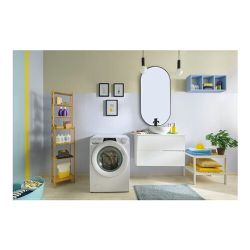 Candy , Washing Machine , RO 6106DWMC7/1-S , Energy efficiency class A , Front loading , Washing capacity 10 kg , 1600 RPM , Depth 58 cm , Width 60 cm , Display , TFT , Steam function , Wi-Fi